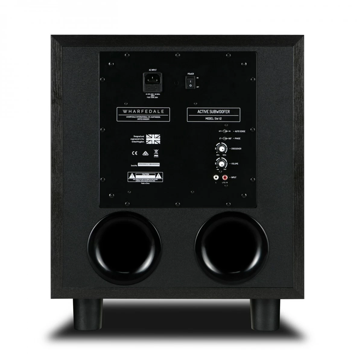Wharfedale SW-12 Subwoofer, Blackwood - Image 5
