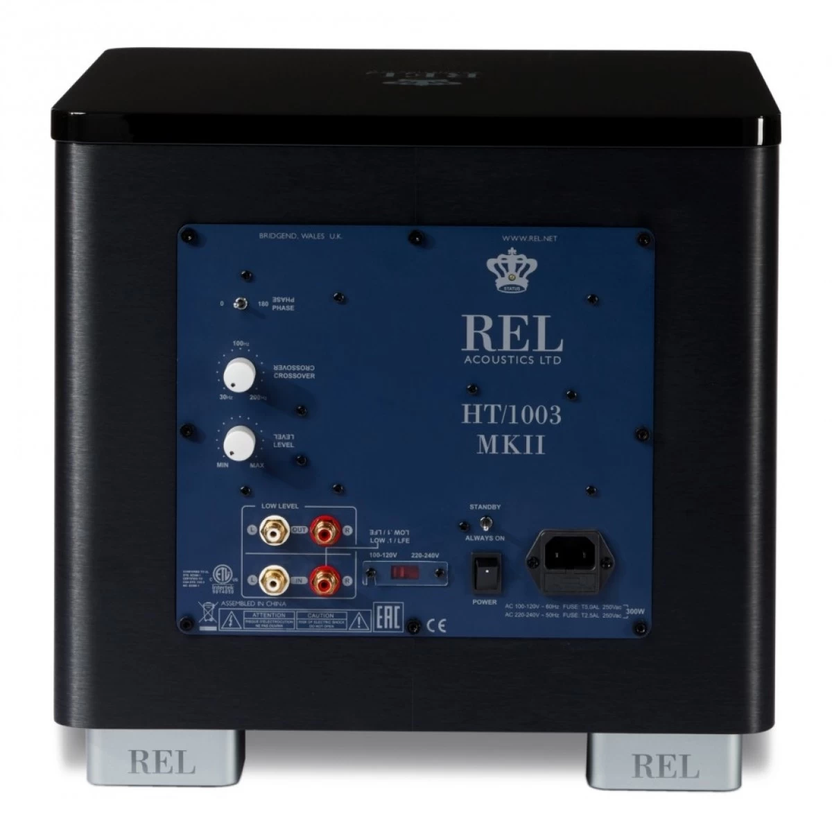 REL HT/1003 MKII Subwoofer, Black - Image 2