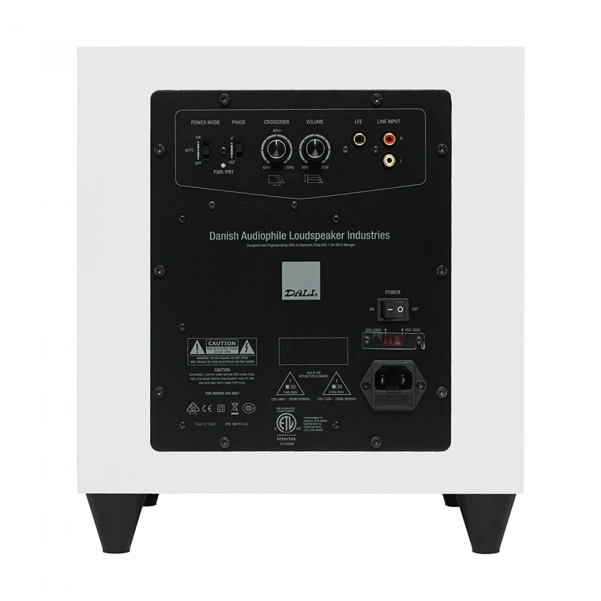 DALI C-8 D Subwoofer, Black