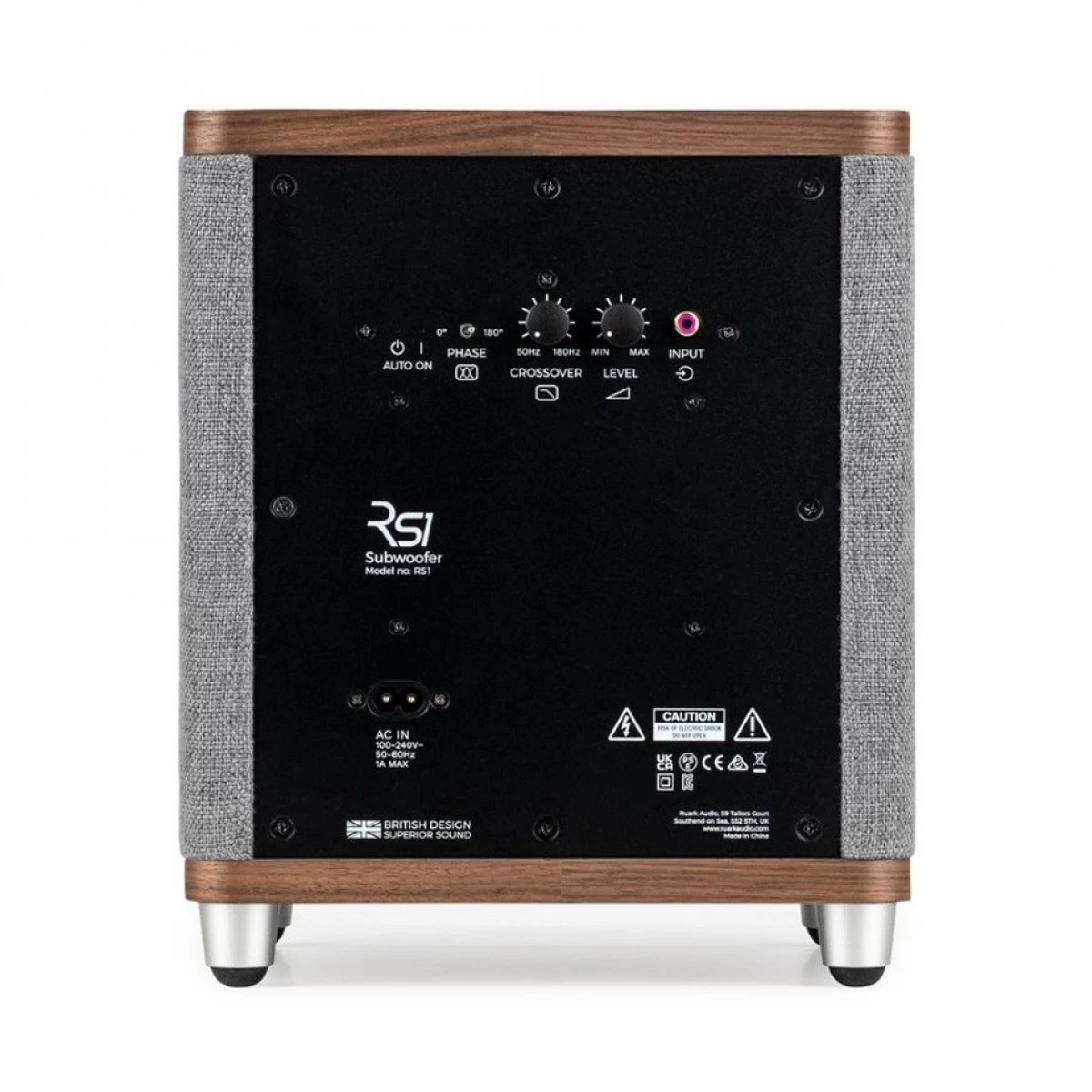 Ruark RS1 Subwoofer, Rich Walnut - Image 2