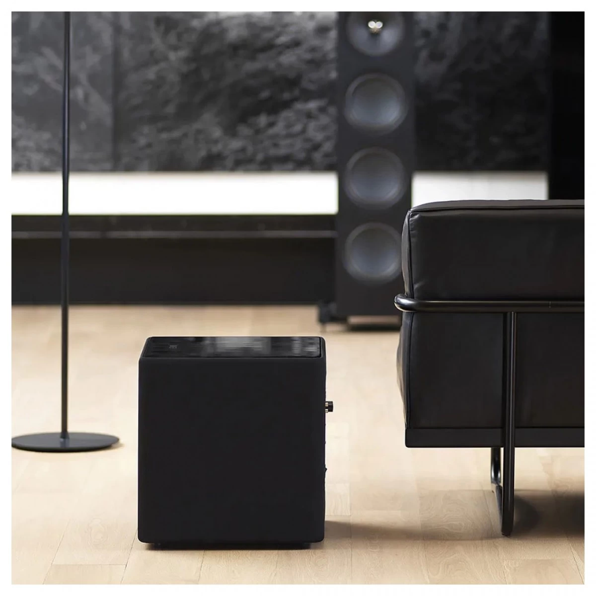 KEF Kube 12b Subwoofer, Black - Image 3