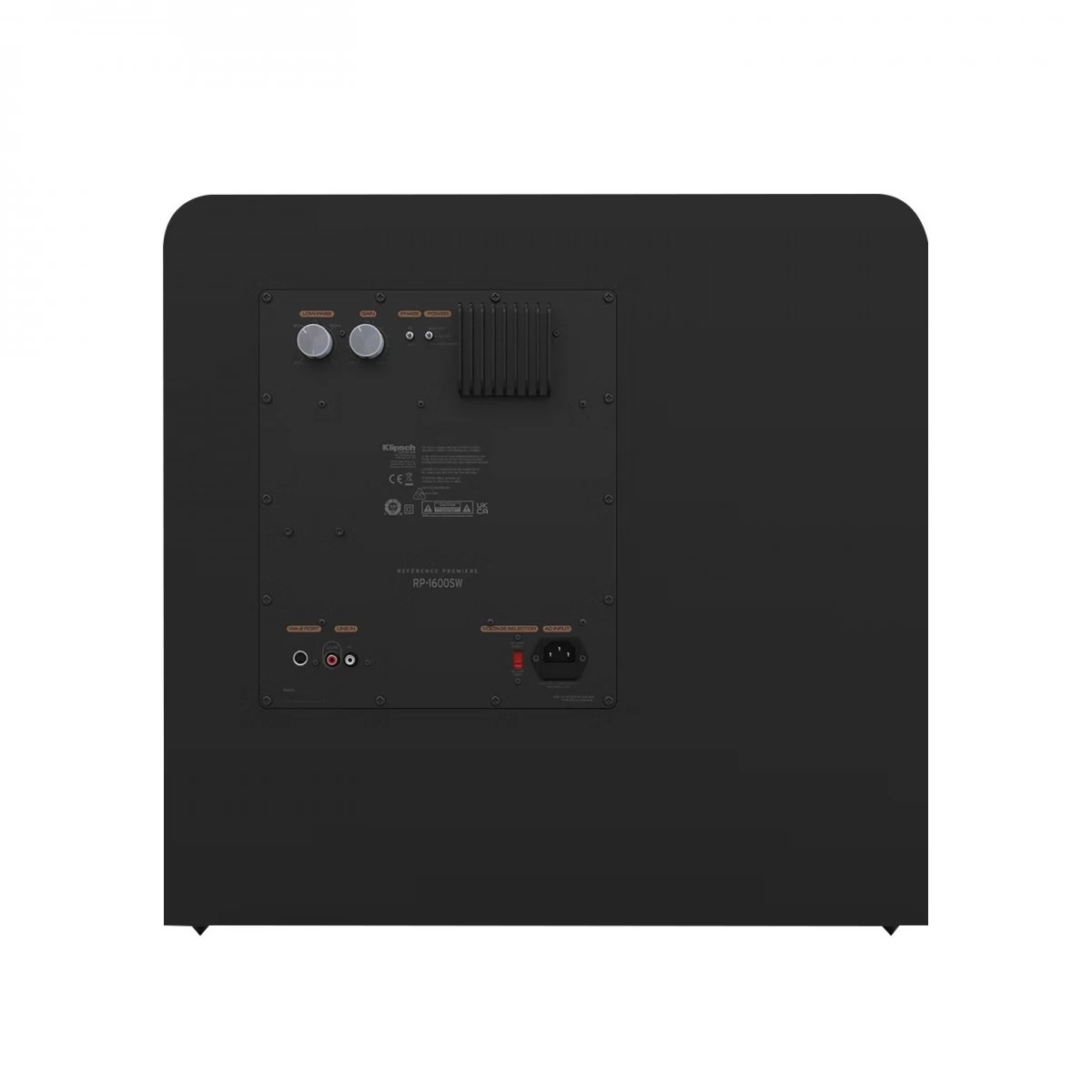 Klipsch RP-1600SW 16" High Excursion Subwoofer, Black - Image 9