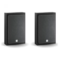 DALI OBERON On-Wall-C Active Black Ash Speakers (Pair) W/ Sound Hub Compact