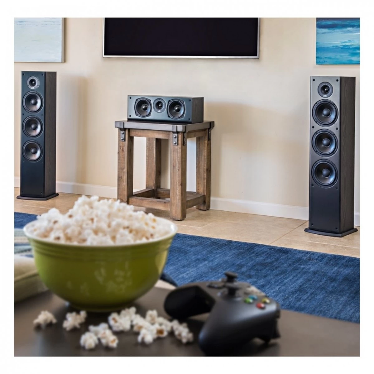 Polk T50 Black Floorstanding Speakers (Pair) - Nearly New - Image 3