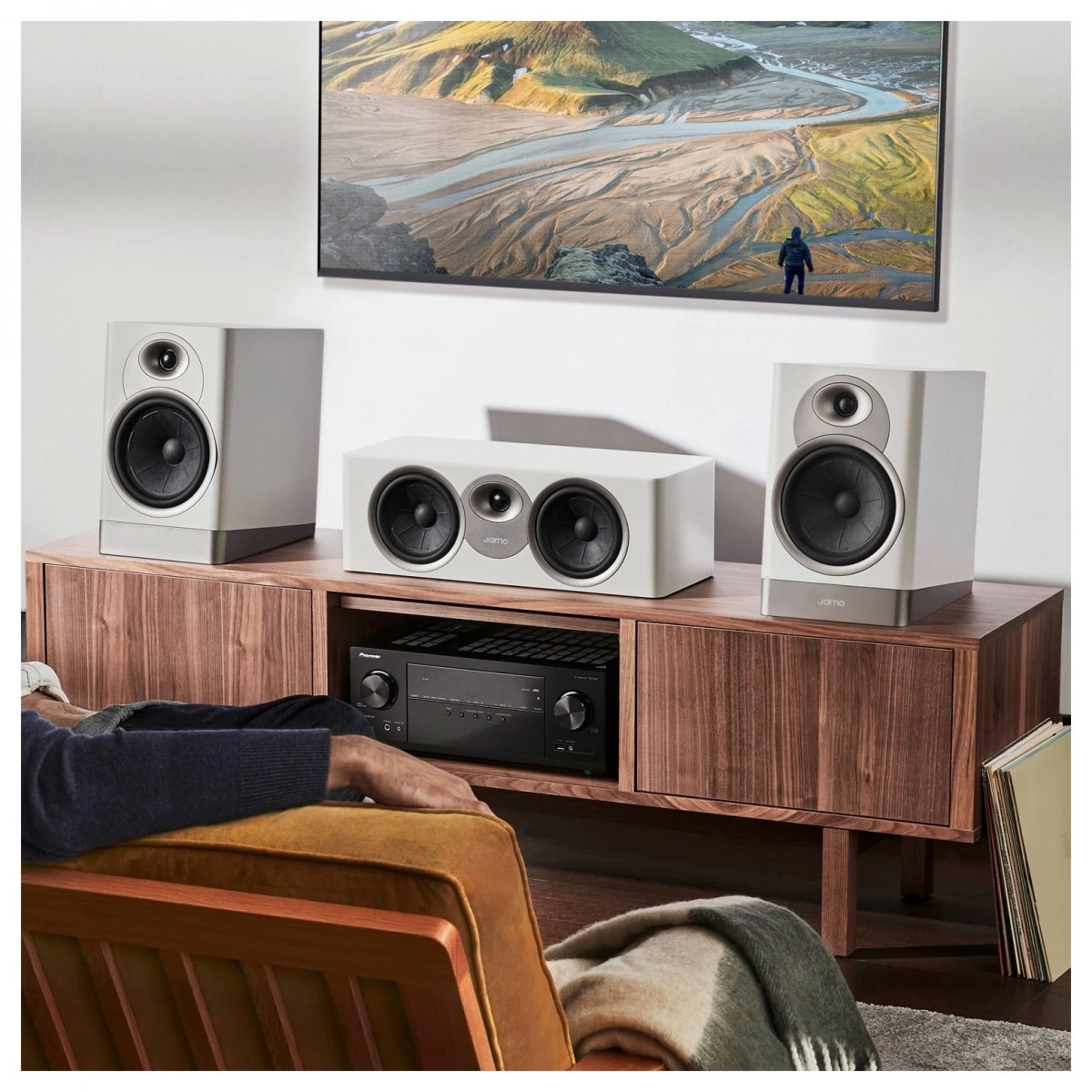 Jamo S7-25C Studio 7 Centre Speaker, Grey Cloud - Image 6