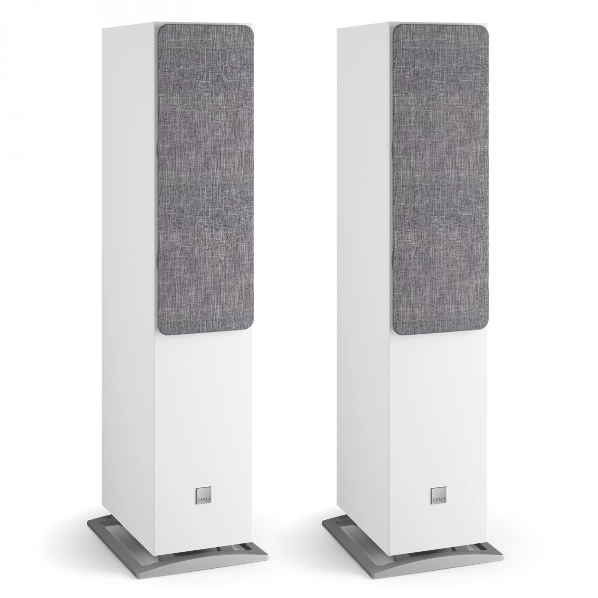 DALI OBERON 7C Active Floorstanding Speakers (Pair), White - Image 2