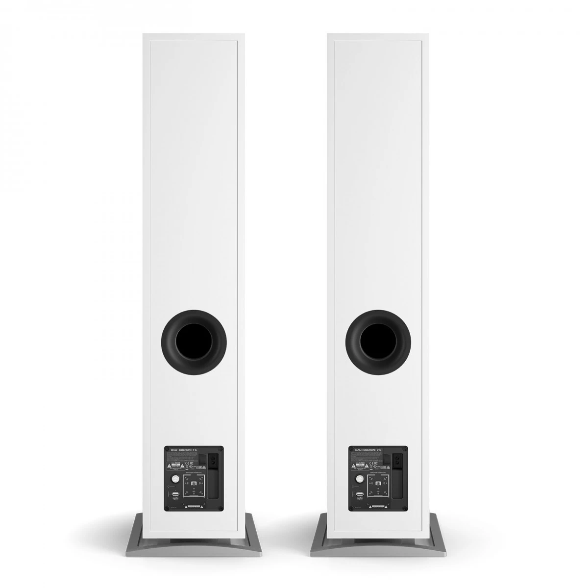 DALI OBERON 7C Active Floorstanding Speakers (Pair), White - Image 4