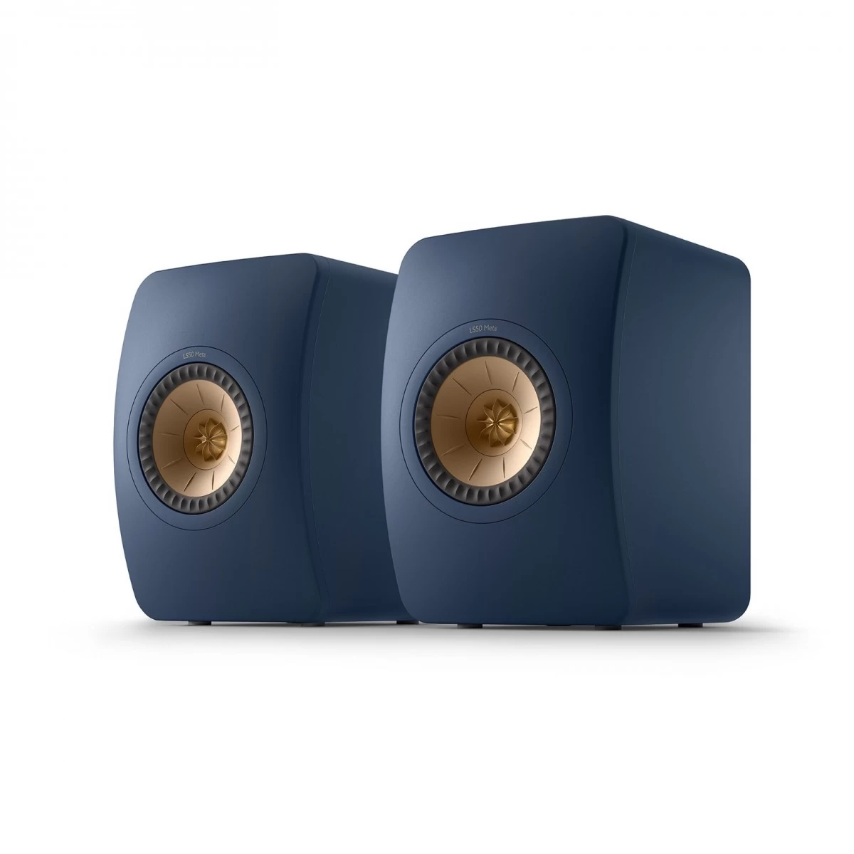 KEF LS50 Meta Special Edition Speakers (Pair), Royal Blue W/Stands - Image 4