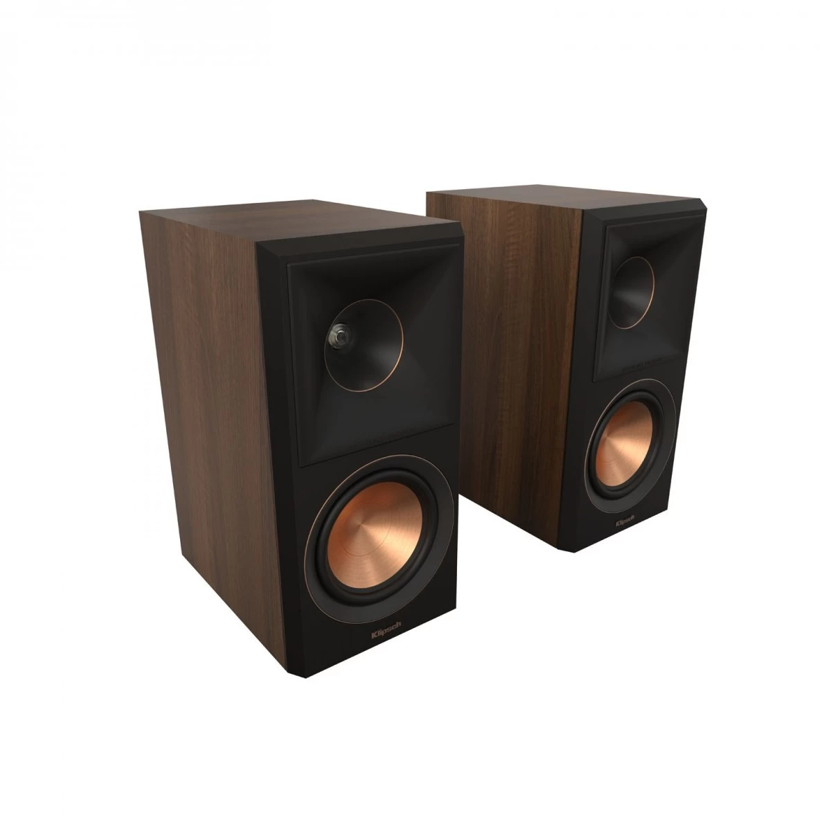 Klipsch RP-500M MKII Bookshelf Speakers (Pair), Walnut - Image 2