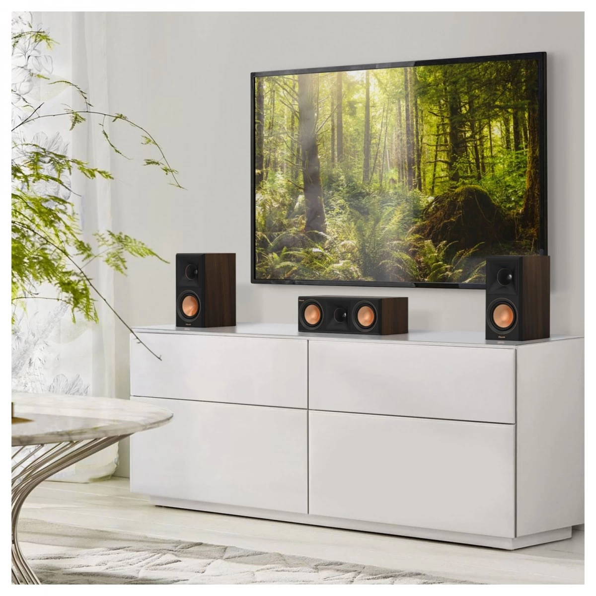 Klipsch RP-500M MKII Bookshelf Speakers (Pair), Walnut - Image 7