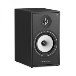 Triangle Borea BR03 BT Active Bookshelf Speakers (Pair), Black Ash